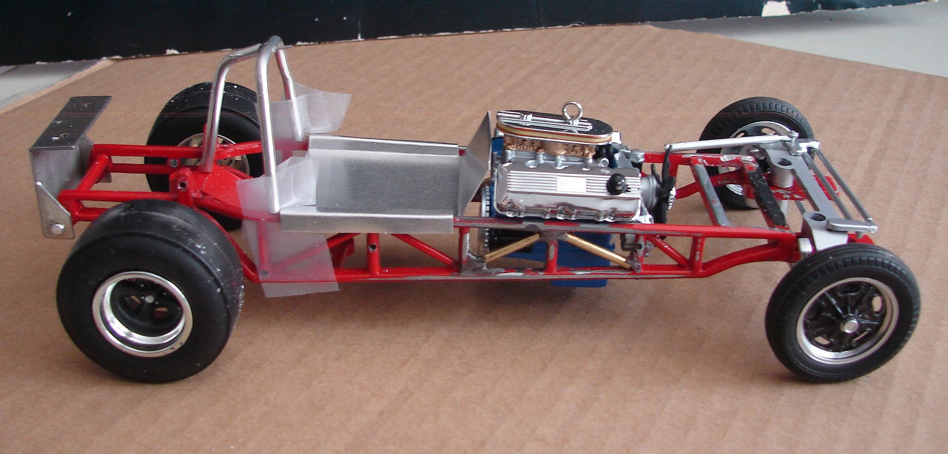 Finished Jack Chrisman's Comet Roadster 82216 WIP Drag Racing Models Model Cars Magazine